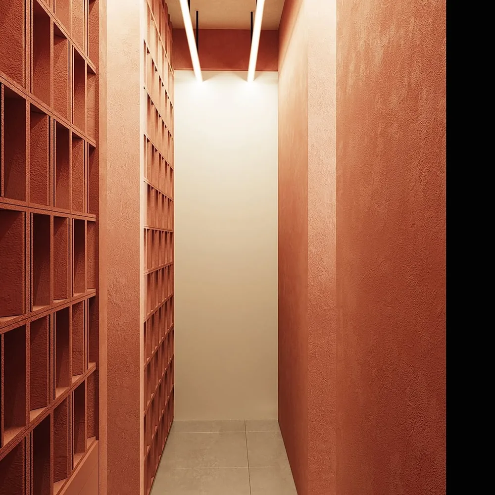 Locker corridor